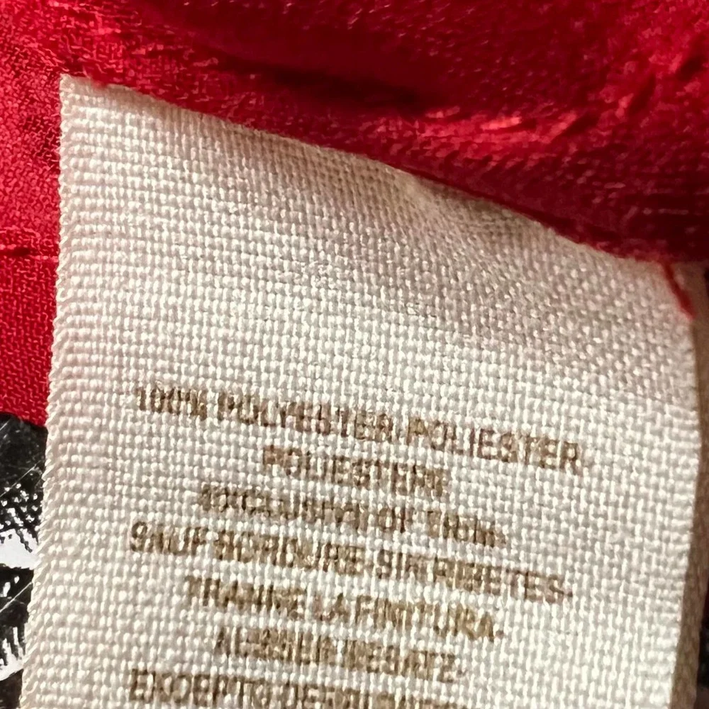 Free People The Best of Both Worlds Women's Red Blouse - size L - Picture 12 of 12